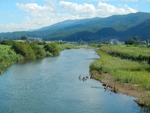 茅野市の標高