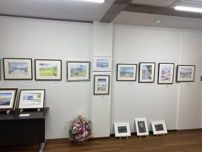 蓼科陶芸体験＆水彩画展本日より開催！